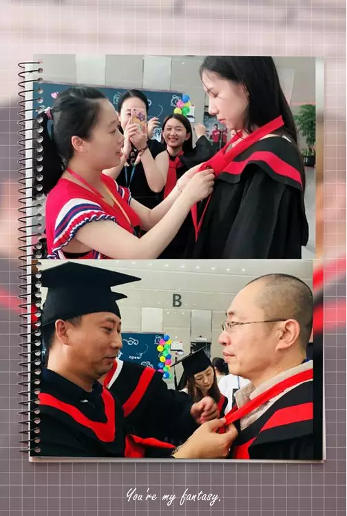 “奥鹏,我们毕业啦!”